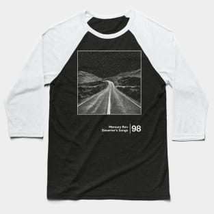 Deserter's Songs / Minimal Graphic Design Tribute Baseball T-Shirt